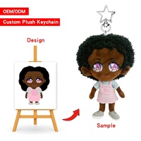 Design Kawaii gefüllte Plüschpuppen koreanische weiche Spielzeuge Kinder Schlüsselanhänger für Weihnachten Babygeschenke