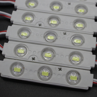 Module LED d'injection SMD2835 3LED de qualité supérieure avec logo personnalisé, IP65, DC12V, blanc froid, 7015, transparent, pour boîte lumineuse publicitaire, ROHS