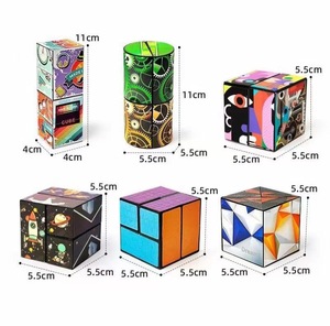 ของเล่นตัวต่อเสริมพัฒนาการเด็ก ลูกบาศก์ปรับเปลี่ยนรูปทรง 3 มิติ ลูกบาศก์แม่เหล็กวิเศษ - Product Image 6
