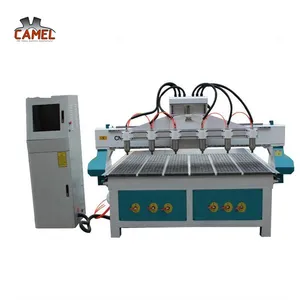 CAMEL CNC CA-1325 1530 Holz bearbeitung Multi Spindeln MDF Schneiden Holzhandwerk Carving Cnc Router