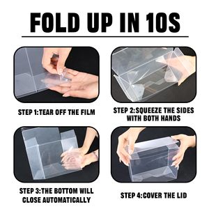 Boîtier de protection en plastique empilable anti-UV pour ETB, protection épaisse en <span class=keywords><strong>PVC</strong></span> compatible <span class=keywords><strong>avec</strong></span> Elite Trainer Box - Product Image 6