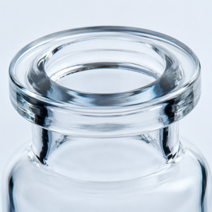 Flacon en verre Xilin à couvercle argenté, à paroi épaisse et transparent, pour le stockage à long terme d'échantillons biochimiques - Product Image 5
