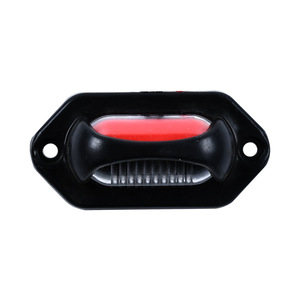 DC 12V/24V double couleur LED <span class=keywords><strong>remorque</strong></span> lumière latérale lentille claire plaque d'immatriculation Signal et Spot lumineux pour camions nouvel état - Product Image 4