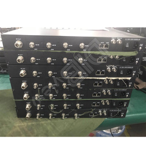 Modulador de <span class=keywords><strong>IP</strong></span> a <span class=keywords><strong>DVB</strong></span> S2 UHF RF para TV digital Equipo de cabecera esencial en transmisión de radio y televisión - Product Image 5