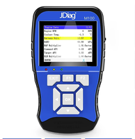 Meilleur outil de diagnostic de moto Jdiag M100 version OBD, scanner OBD2, lecteur de code de diagnostic pour Honda/Yamaha/Kawasaki/BMW
