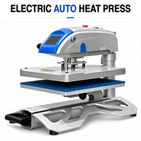 Presse à Chaud Pivotante Automatique Électrique 16x20 pour Transfert sur T-shirts