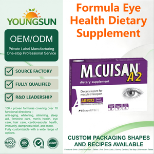 Cápsulas de Suplemento para la Salud Ocular con Fórmula Tipo AREDS2, Luteína y Zeaxantina, Marca Privada OEM ODM Profesional - Product Image 2