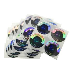 Adesivos Holográficos Decorativos à Prova d'Água para Exterior, Decalques de Logotipo da Empresa, Etiquetas de Embalagem, Adesivos Personalizados Cortados a Laser - Product Image 6