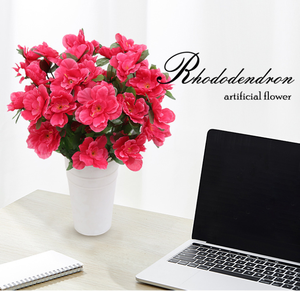 ดอกไม้ประดิษฐ์ ดอกโรโดเดนดรอน สำหรับตกแต่งภูมิทัศน์ห้างสรรพสินค้า - Product Image 3