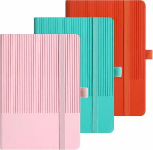 A6 PU Notebook Hardcover Elastic Bandage Paper Bag Portable <b>Journal</b> Customized LOGO Trending Products 2026 New Arrivals - Product Image 3