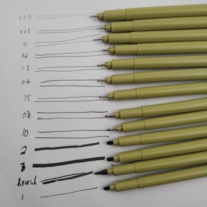 Delineador de punta de aguja de línea fina Micro Skech Marker Fine Liner, Pluma de Diseño de Arte de delineador fino de dibujo impermeable - Product Image 2