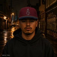 Casquette Trucker 5 Panneaux Vintage Personnalisée avec Broderie, Visière en Mousse et Filet, Style Urbain Chicano Côte Ouest, Vente en Gros