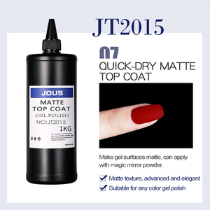 Capa Superior Mate JOUS para Esmalte de Uñas, Secado Rápido, <span class=keywords><strong>Gel</strong></span> Sin Limpieza con Efecto Polvo Mágico Esmerilado, Resistente al Desgaste y Antimanchas - Product Image 2