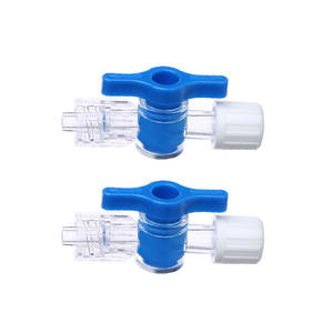 Stopcock <span class=keywords><strong>Luer</strong></span> 2 arah, koneksi <span class=keywords><strong>Luer</strong></span> paket individu steril katup laboratorium sekali pakai dengan koneksi <span class=keywords><strong>Luer</strong></span> kunci jantan - Product Image 2