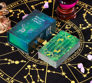 Baraja de Tarot Ecológica con Lámina Dorada Feeron, Cartas de Juego Impermeables, Impresión a Todo Color, Empaque Personalizado, Material de Papel, Venta al Por Mayor - Product Image 5