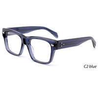 Kacamata FEROCE China Fashion Trendy Acetate Bingkai Optik Desain Baru Kacamata Wanita Solid