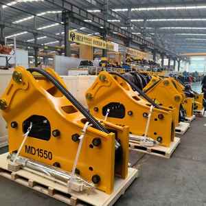 मोंडे md450 उच्च गुणवत्ता 20 क्रेमो स आईएसओ 1-2 टन खुदाई के लिए मौन प्रकार के साथ 1-2 टन खुदाई के लिए प्रमाणित हाइड्रोलिक ब्रेकर - Product Image 3