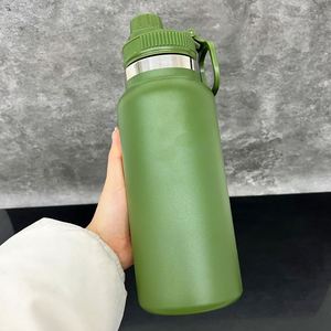 32Oz Powder Coated <b>Double</b> <b>Walled</b> Stainless Steel Vacuum Insulated Outdoor Sports Travel Tumbler Cup <b>Mugs</b> - Product Image 3