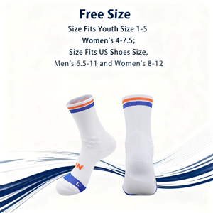 Wholesale Custom Logo Cycling <b>Socks</b> Professional Nylon Breathable Quick-Dry Unisex Sports <b>Socks</b> for <b>Running</b> Athletic Training - Product Image 3