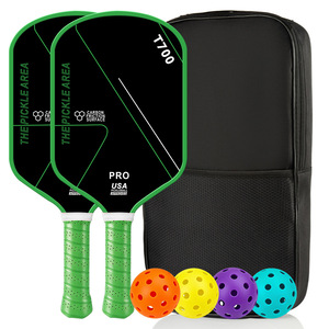 CZFIT Vente en gros de raquettes de pickleball de haute qualité, légères, portables, tendance, écologiques, en fibre de carbone durable, avec noyau en nid d'abeille - Product Image 4