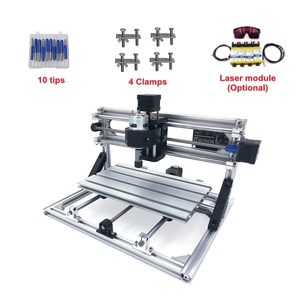 Tháo rời <span class=keywords><strong>CNC</strong></span> mini 3018 Pro Laser PCB Máy phay gỗ Máy khắc laser <span class=keywords><strong>CNC</strong></span> Khắc Máy - Product Image 3