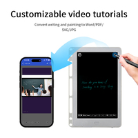 Nouveau produit AI Sync Digital Lcd Tablette d'écriture Peinture AI Rendu Graphique AI Document Personnalisé Enseignement Vidéo Smart Pen Notebook