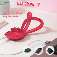 IPX6 Wasserdichter Silikon-Vibrator mit 9 Frequenzen, APP-Steuerung, Neuheit für Erwachsene, Diskrete Verpackung, Tragbarer Massagestab