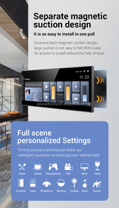 Panel Gateway kontrol sentuh Tuya 12 inci, dengan Audio Music Play Light-dimmer <span class=keywords><strong>Android</strong></span> mewah Panel kontrol pusat rumah - Product Image 5