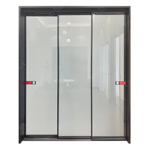 Grandsea Top Grade Custom in alluminio profilo telaio silenzioso scorrevole Patio porta in vetro resistente porta scorrevole in vetro