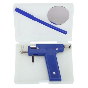 <strong>Ear</strong> <strong>Piercing</strong> Tool <strong>Kit</strong> <strong>Gun</strong> with Stainless Steel &amp; Plastic for Lightweight <strong>Ear</strong> Hole <strong>Piercing</strong> Model SC-063 0.155kg - Product Image 2