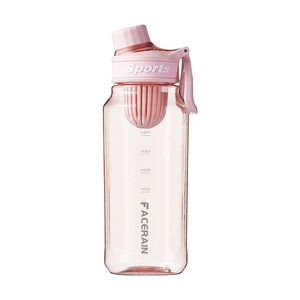 Summer PC Travel <b>Cup</b> Unisex <b>Large</b> Capacity Food Grade <b>Tea</b> Strainer Stylish Minimalist Water Bottle OEM ODM - Product Image 6
