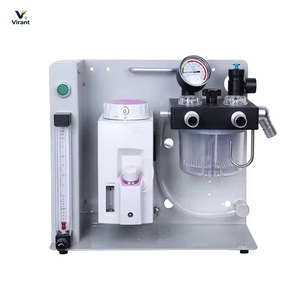 L'unità di anestesia veterinaria di base è dotata di un manometro per stabilizzare la produzione di gas durante l'anestesia intraoperatoria dell'animale domestico. - Product Image 2