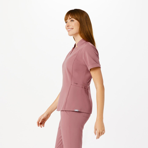 Tenue d'infirmière sur mesure pour femme avec logo, tissu tissé, <span class=keywords><strong>blouse</strong></span> médicale chirurgicale - Product Image 1