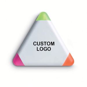 Marqueur surligneur en plastique multicolore non toxique, cadeau promotionnel en gros, logo personnalisé, marqueur Sharpie, surligneur, stylo marqueur - Product Image 3