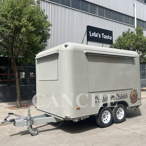 Remolques de comida rápida Restaurante móvil Camión de comida móvil completamente cargado Gas con equipo de cocina Aprobado por La UE - Product Image 2