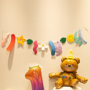 Personalizado 2,5 m Weeding Día de San Valentín Fondo Banner Feliz cumpleaños Papel Banner - Product Image 5