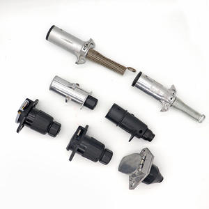 7 \ 12 \ 13 Pin Way <span class=keywords><strong>Remorque</strong></span> Électrique Lumière Connecteur Convertisseur 6 Prong Semi <span class=keywords><strong>Remorque</strong></span> Plug Socket - Product Image 6