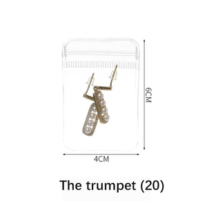 Offset Printing Small Gift Packaging Reusable Eva Pvc Frosted <b>Plastic</b> Custom Logo Clear Jewelry <b>Zipper</b> <b>Bags</b> - Product Image 4