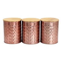 Huis Decoratieve Vintage Koperen Container Keukengerei Fruit Opslag Nieuwste Trendy Droge Fruitpot Koperen Bus