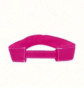 Sombreros de Paja y Poliéster Bordados con Protección UV para Verano, Unisex, Personalizables, con Visores Transparentes de PVC Coloridos para Deportes - Product Image 3