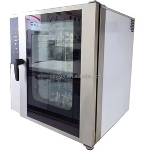10-Schichtiger Kommerzieller Elektrischer Konvektions-Kombi-Dampfofen Selbstreinigend Industrielle Version für Hotels Bäckereien Hergestellt in China - Product Image 2