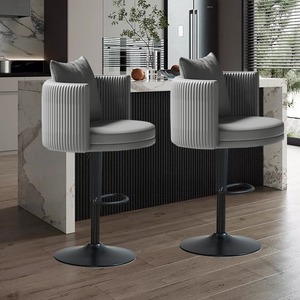 Sgabelli da <span class=keywords><strong>Bar</strong></span> Premium con Gambe Dorate, Sedie Alte Moderne e Eleganti per Valorizzare l'Estetica della Tua Cucina o <span class=keywords><strong>Bar</strong></span> - Product Image 5