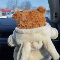 Peluche Ours de Barcelone Super Mignon et Tendance, Style Instagram, Jouet Confortable pour Bébé, Figurine Virale
