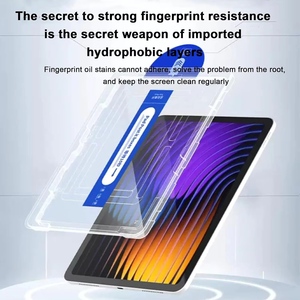 ฟิล์มกระจกนิรภัยแบบ 2.5D HD พร้อมชุดอุปกรณ์ติดตั้งอัตโนมัติสำหรับ Samsung Galaxy <span class=keywords><strong>Tab</strong></span> S11 S10 S9 FE Plus S8 A11 A8 A9 - Product Image 4