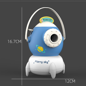 Story Dream Machine Magical Storybook Fairytale Theatre Prop Kids Bedtime Night Light Proyector Rocket Ship-Shaped - Product Image 2