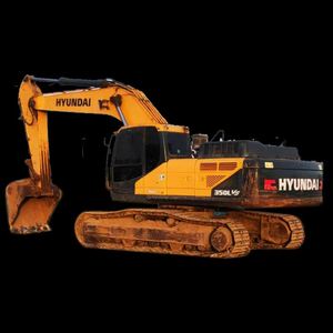 รถขุดฮุนได 350 มือสอง นำเข้าจากเกาหลีใต้ น้ำหนัก 35 ตัน ระบบไฮดรอลิก ตีนตะขาบ ใช้เครื่องยนต์คัมมินส์ - Product Image 2