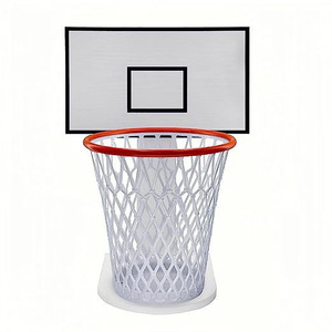 New cross-border basketball hoop trash can, creative mini basketball hoop trash storage <b>bracket</b>, creative trash can. - Product Image 1