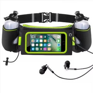 Stijlvolle design hardloopriem groothandel heuptas unisex buiktas voor mobiele telefoon met fleszak - Product Image 1