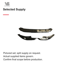 Kit de séparateurs de pare-chocs avant pour Audi A3 S3 8Y 2021-2024 - Product Image 3
