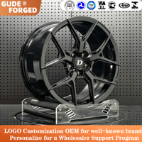Jantes forgées GUDE pour camionnettes 8x165.1 8x170 Monobloc Concave Profond Jantes en alliage tout-terrain pour camion VIA Certifiées